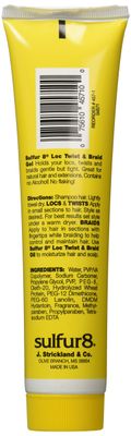 Sulfur 8 Loc Twist and Braid Gel, 6 Ounce