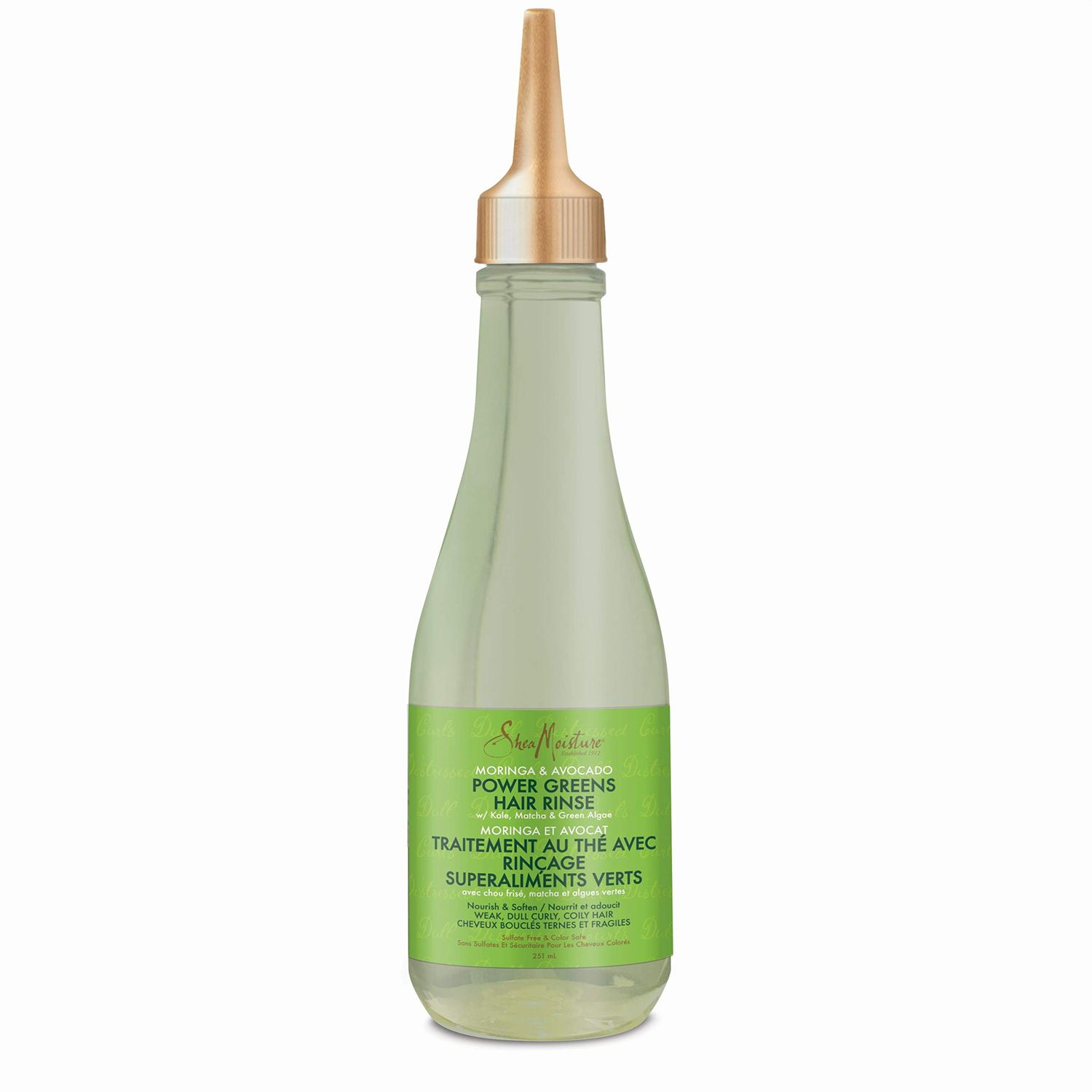 SHEA MOISTURE Moringa Avocado Power Greens Hair Rinse, 8 FZ