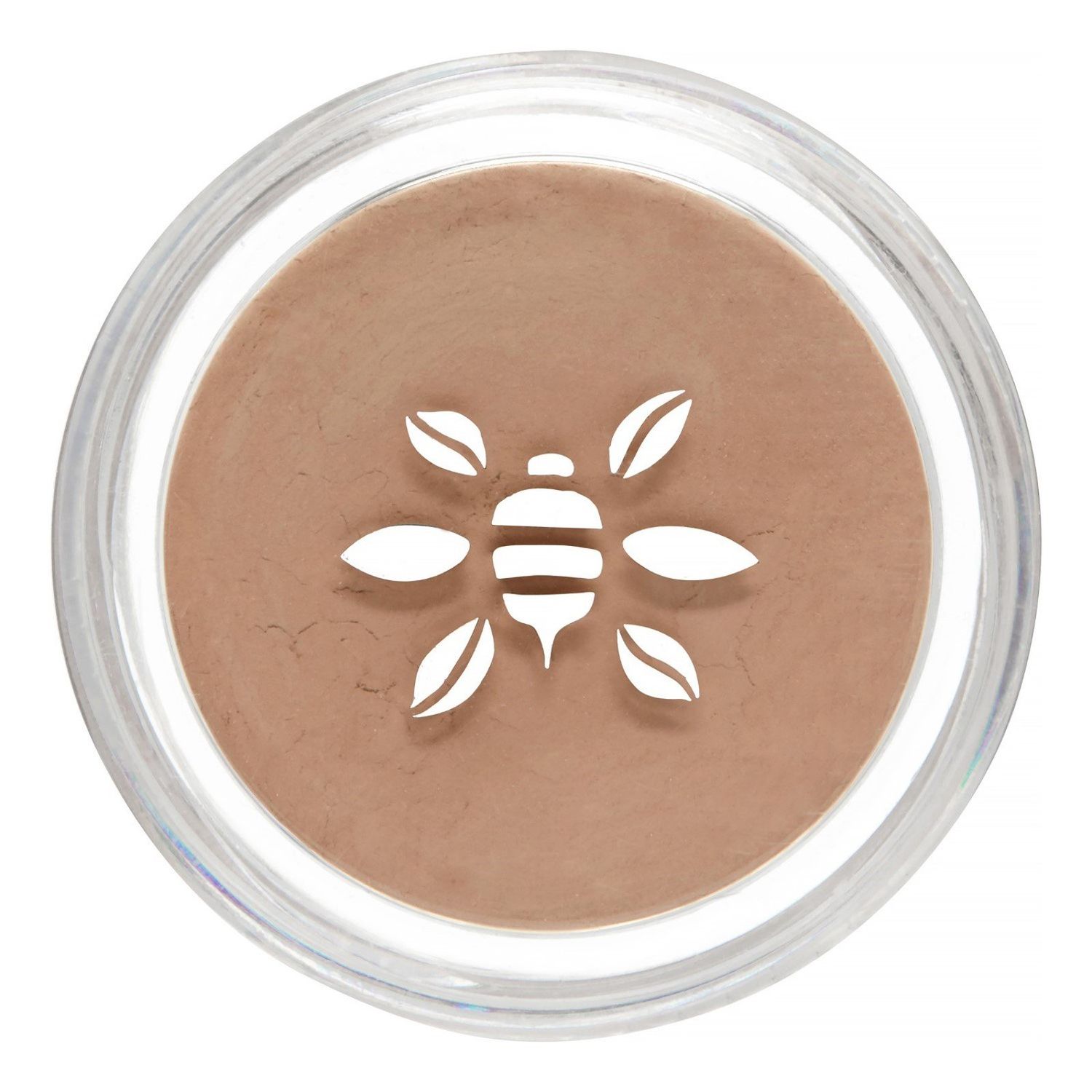 Honeybee Gardens PowderColors, Clean Mineral Eye Shadow in Chai, Matte Pale Creamy Brown, Versatile, Portable, &amp; Skin-Friendly, 2g