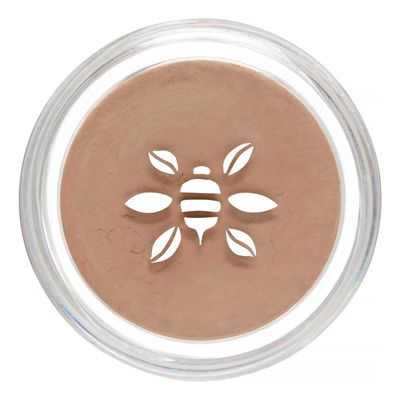 Honeybee Gardens PowderColors, Clean Mineral Eye Shadow in Chai, Matte Pale Creamy Brown, Versatile, Portable, &amp; Skin-Friendly, 2g