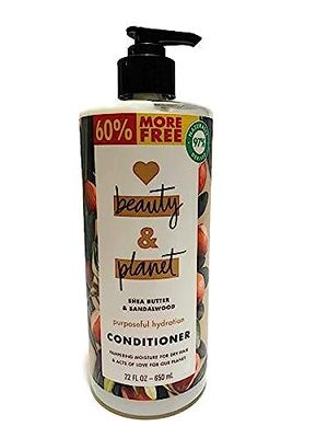 Love Beauty and Planet Shea Butter &amp; Sandalwood Purposeful Hydration Conditioner, 22 oz