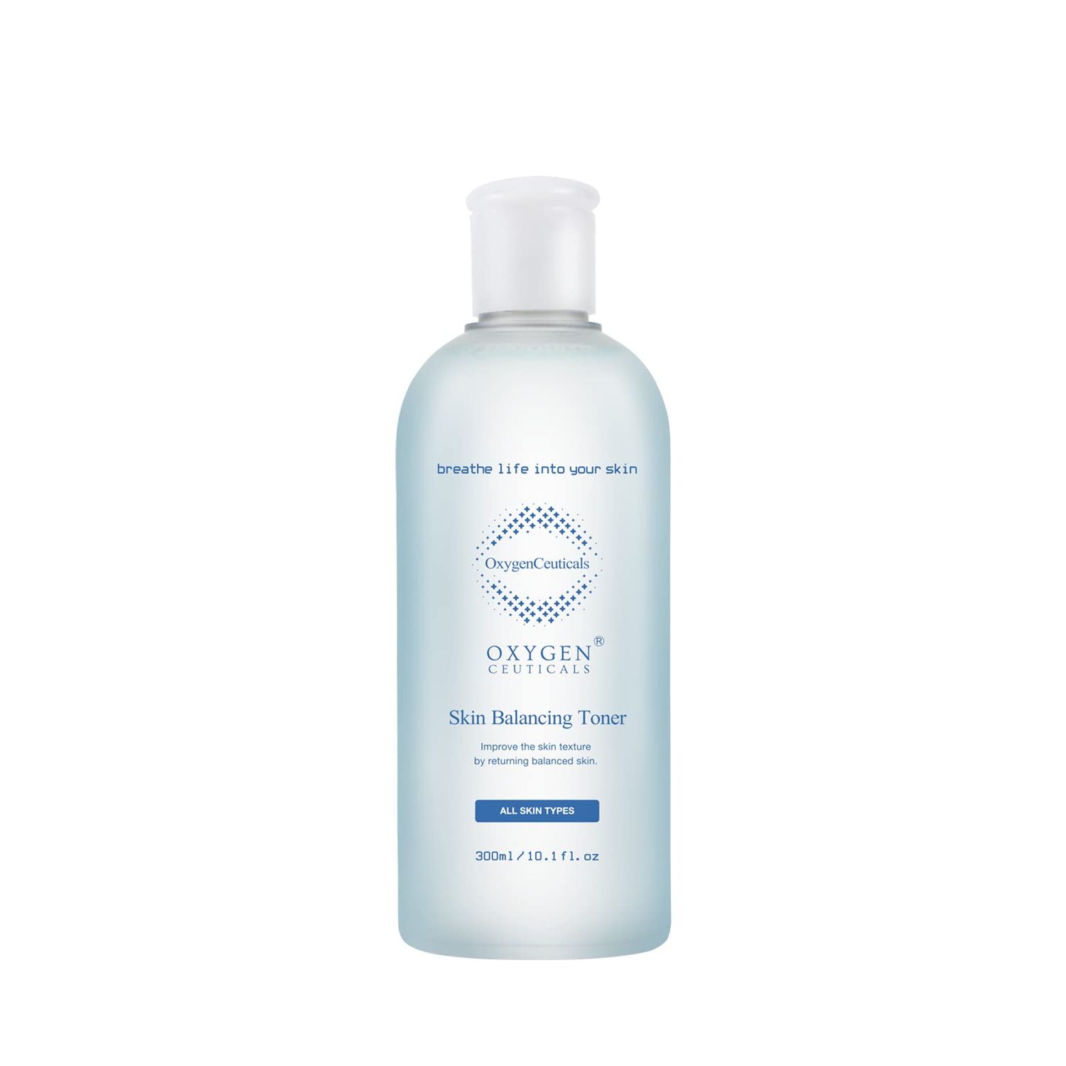 OxygenCeuticals Skin Balancing Toner | Combination, Oily, and Blemish-Prone Skin | Pore-Reducing, pH-Balancing, Blemish Control | Hypoallergenic and Non-Comedogenic | 300ml / 10 fl. oz