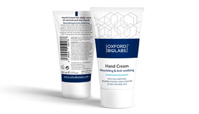 Oxford Biolabs Nourishing &amp; Anti-oxidising Hand Cream Intense Moisturising and Nourishing For Normal to Dry Skin
