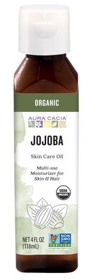 Aura Cacia Organic Skin Care Oil, Balancing Jojoba, 4 Fluid Ounce