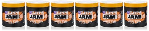 Lets Jam Condition &amp; Shine Gel Extra Hold 4.4 Ounce Jar (130ml) (6 Pack)