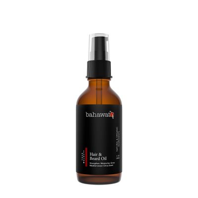 BAHAWAT: Premium Beard Oil Conditioner &amp; Softener - Your Majesty- 2 ounce - Beard Itch and Dry Skin Relief - Handcrafted from Natural Ingredients - Label may vary