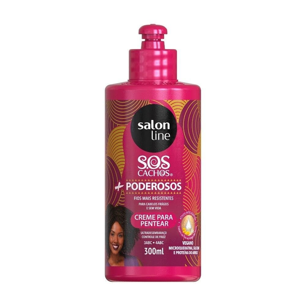 Salon Line S.O.S Cachos Mais Poderosos Curly Hair Leave-In Cream 300ml