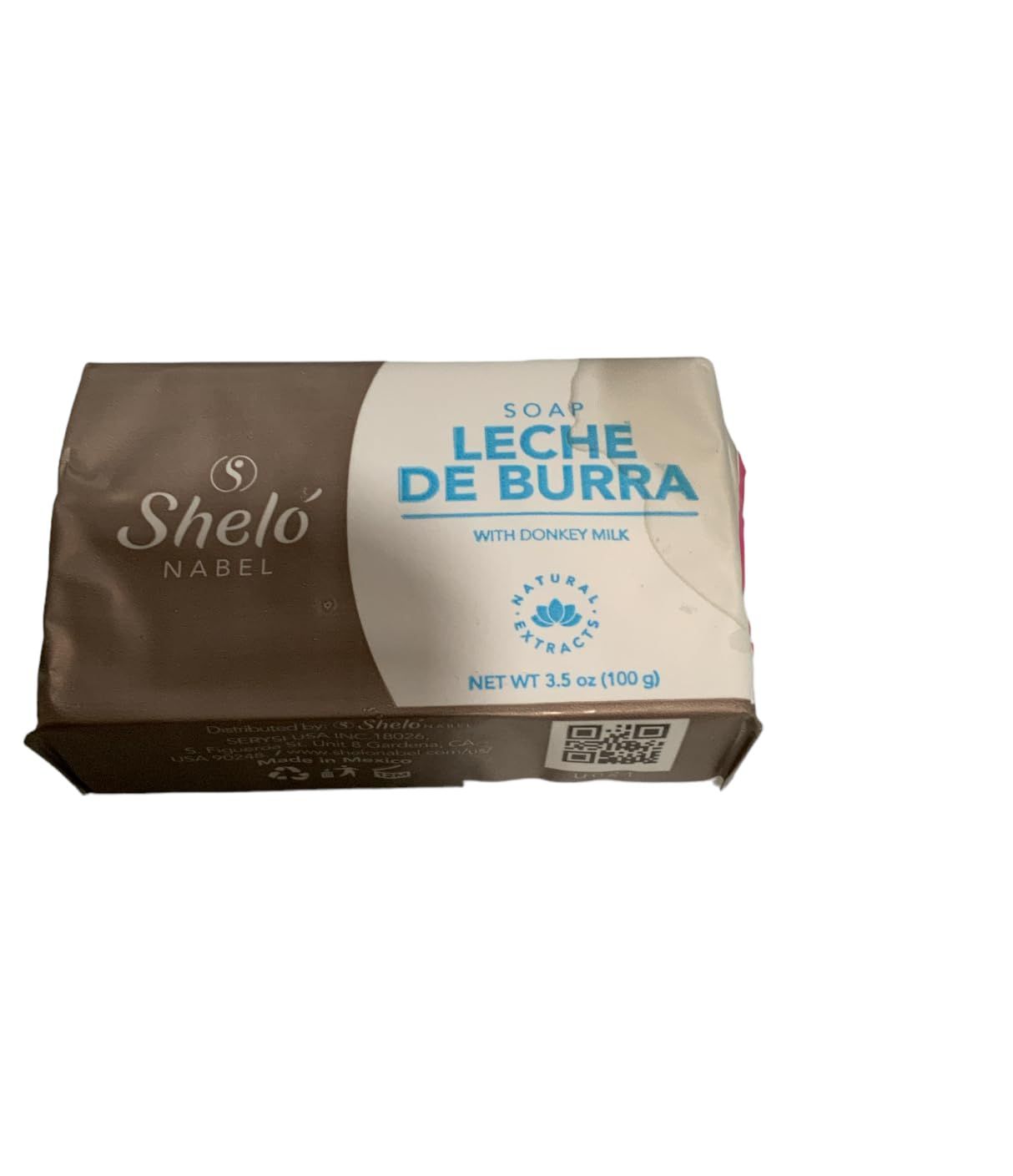 Shel NABEL Milk Protein Facial Soap/jabn de Leche de Burra facial