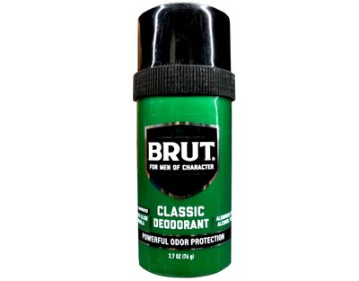 BRUT Classic Round Stick Deodorant 2.7 Ounces (Pack of 5)
