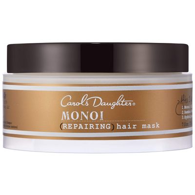 Carols Daughter Monoi Deeply Repairing Hair Mask with Monoi Oil Made From Tahitian Tiare Gardenia Flowers and Coprah Coconut Oil and No Parabens, 7 oz