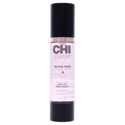 CHI Luxury Black Seed Oil Intense Repair Hot Oil Treatment, Moisturizes &amp; Strengthens Dry &amp; Damaged Hair, Sulfate, Paraben &amp; Gluten-Free, 1.7 Oz