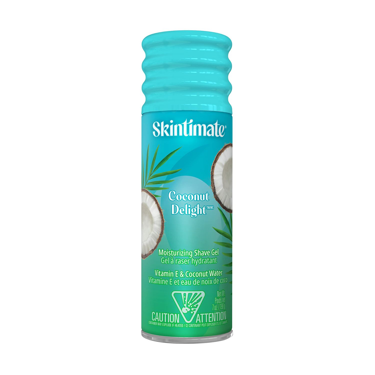 Skintimate Coconut Delight Shave Gel for Women, 6 Pack | Skintimate Shaving Cream for Women, Womens Shaving Cream, Shave Cream, Shaving Foam, Womens Shave Gel, Pack of 6, 7oz each