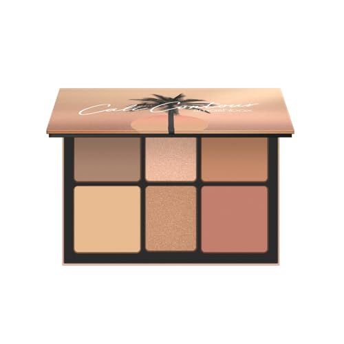 Smashbox The Cali Contour Palette | Highlighter + Bronzer, 0.69 Ounce, Light to Medium