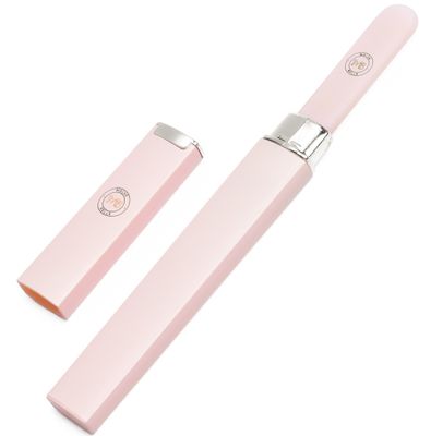 Malva Belle Best Crystal Glass Nail File for Women - Nail File & Travel Case - Nail File Set - Heavy Duty Nail File for Natural Nails, Gel - Professional Nail Shaper - Nail Essentials - Pink 3mm