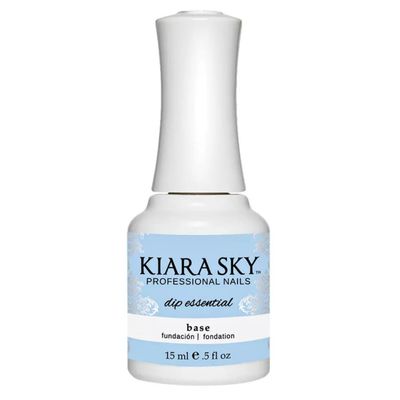 KIARA SKY Professional - Dip Manicure Nail Liquid Essentials - Long Lasting Nail Gel - Beauty Essentials Nail Design for Nail Art - Dip Liquids for Nails Repair Treatment 0.5 fl oz, Base