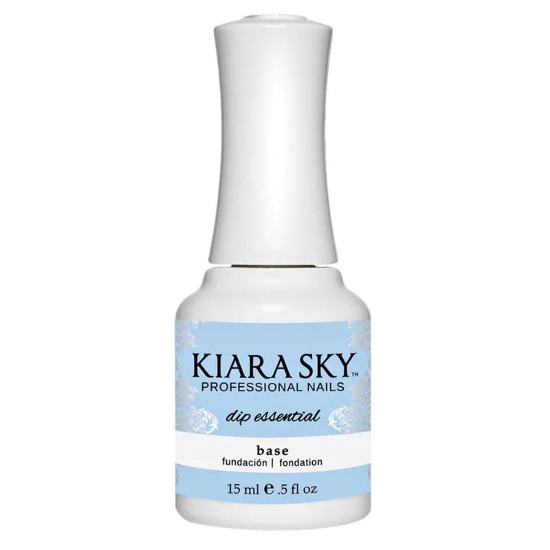 KIARA SKY Professional - Dip Manicure Nail Liquid Essentials - Long Lasting Nail Gel - Beauty Essentials Nail Design for Nail Art - Dip Liquids for Nails Repair Treatment 0.5 fl oz, Base