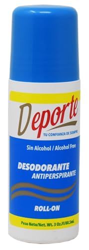Deporte Desodorante Antiperspirante Roll-on 3oz