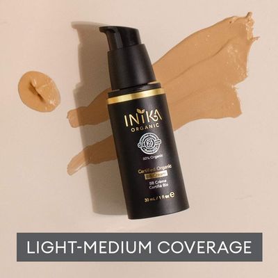 INIKA - Organic BB Cream | Vegan, Non-Toxic Beauty (Toffee)