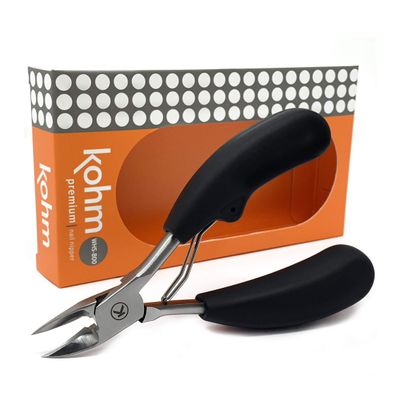 KOHM Podiatrist Toenail Clippers, Ingrown Toe Nail Clippers for Thick Nails - WHS-800 Large, Professional, Podiatrist, Heavy Duty Toenail Clippers for Seniors &amp; Adults