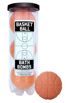 Basketball Bath Bombs - 3 Pack - Basketball Gifts for Boys &amp; Girls, Basketball Accessories for Boys, Players, Coaches, Basketball Team Gifts, Gifts for Basketball Players