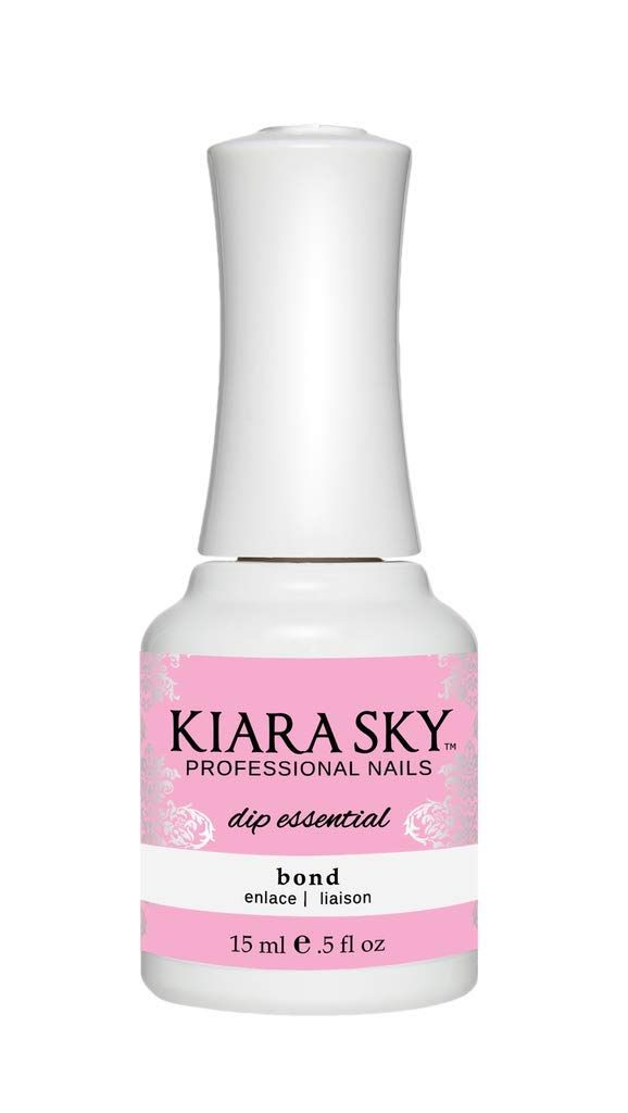 KIARA SKY Professional - Dip Manicure Nail Liquid Essentials - Long Lasting Nail Gel - Beauty Essentials Nail Design for Nail Art - Dip Liquids for Nails Repair Treatment 0.5 fl oz, Bond