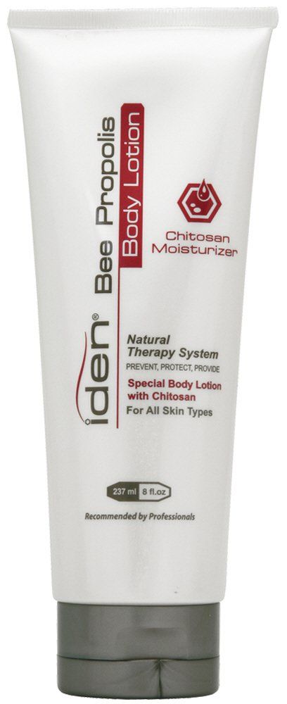 IDEN Bee Propolis Body Lotion, For Sensitive Skin, Hydrates and Softens, 8 fl.oz