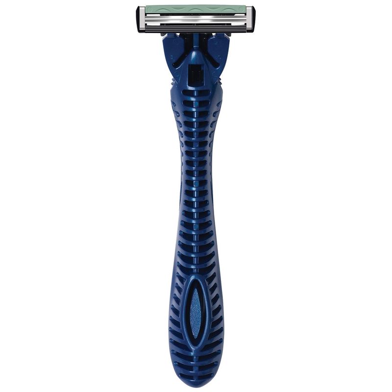 BIC Flex2 Hybrid Disposable Razor, Blue, 10 Pack