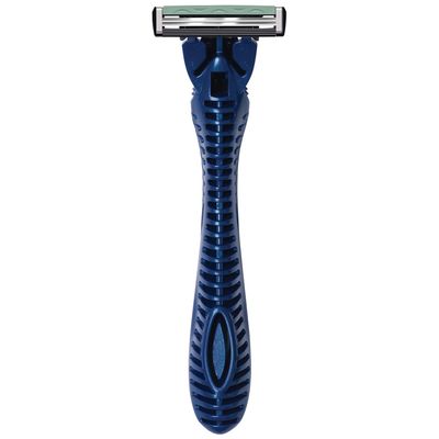 BIC Flex2 Hybrid Disposable Razor, Blue, 10 Pack