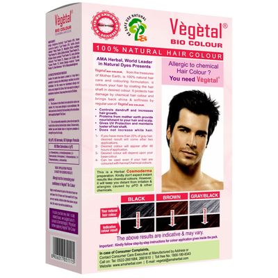 Vegetal Bio Colour-Soft Black 50 Gm