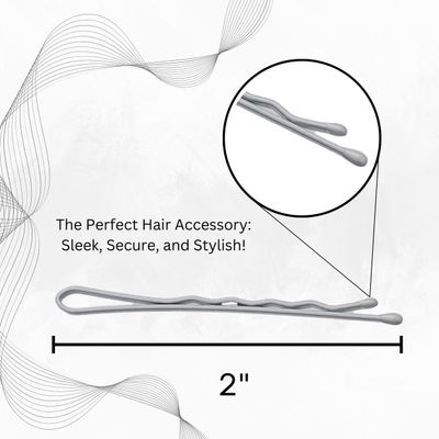 Sta-Rite Bobby Pins 1353 Silver 60 count