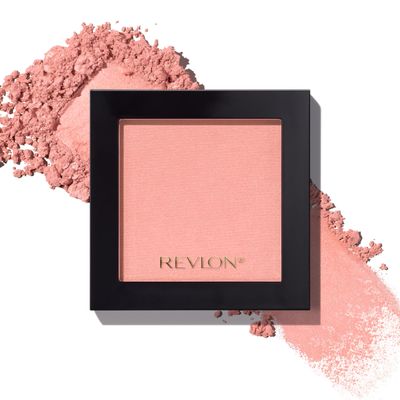 Revlon Powder Blush Face Makeup, High Impact Buildable Color, Lightweight &amp; Smooth Finish, 001 Oh Baby! Pink, 0.17 Oz
