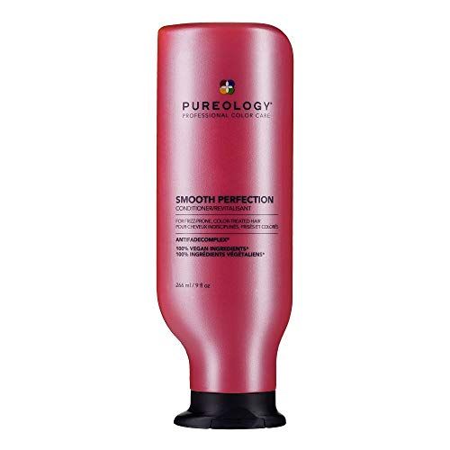 Pureology Smooth Perfection Conditioner | For Frizzy, Color-Treated Hair | Detangles &amp; Controls Frizz | Sulfate-Free | Vegan | Updated Packaging | 9 Fl. Oz. |