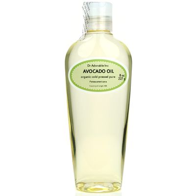 Dr Adorable - 8 oz - Avocado Oil - 100% Pure Natural Organic Cold Pressed