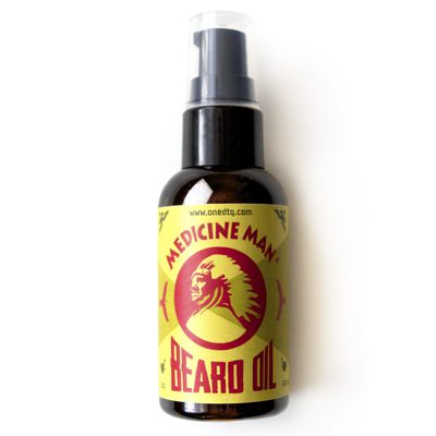 Medicine Man&#39;s Anti-itch Beard Oil 2 FL OZ - 100% Natural &amp; Organic Leave-In Conditioner for Men