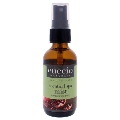 Cuccio Naturale Scentual Spa Mist - Aromatic Spray - Soothes And Softens Skin - Radiant And Rejuvenated Skin - Promotes A Relaxed And Calm Mindset - Paraben Free - Pomegranate And Fig - 2 Oz