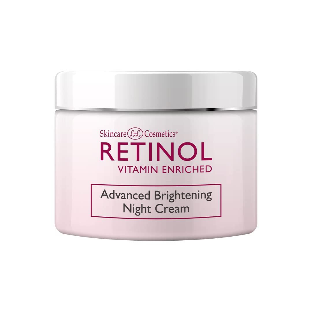 Retinol Advanced Brightening Night Cream- The Original Retinol Overnight Creamy Formula to Brighten, Clarify &amp; Restore Youthful Radiance - Anti-Aging Benefits for Smoother, Softer, Evener Skin Tone