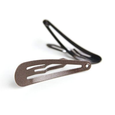 Goody Colour Collection Contour Clips, Black and brown clips, 6 Count (Pack of 3)
