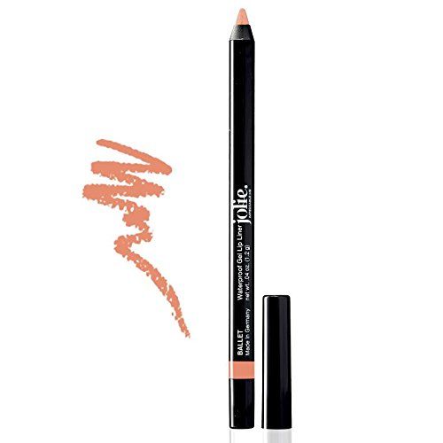 Jolie Glide-On Lip Pencil Long-Lasting, Waterproof Gel Lip Liner (Ballet)