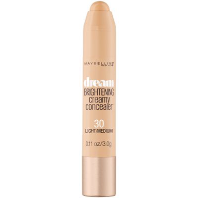 Maybelline Dream Brightening Creamy Concealer, Light/Medium, 0.11 oz.