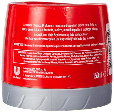 Brylcreem 150ml ORIGINAL Fixative cream for hair