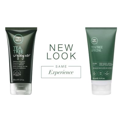 Tea Tree Styling Wax, Adds Definition + Hold, For All Hair Types, 5.1 fl. oz.