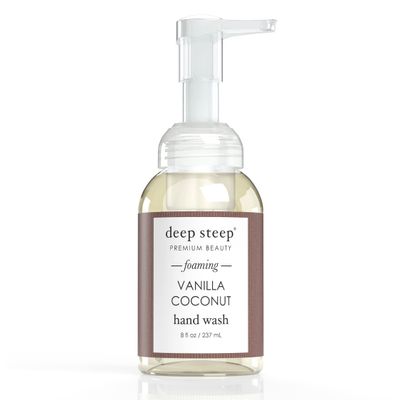 Deep Steep Foaming Hand Wash 8oz (Vanilla Coconut)