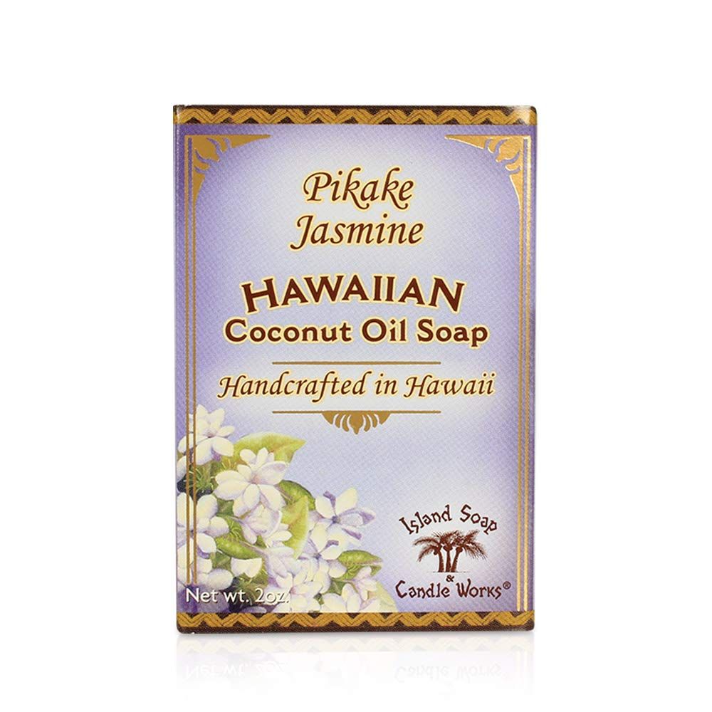 Island Soap &amp; Candle Works Handmade Coconut Soap, Pikake