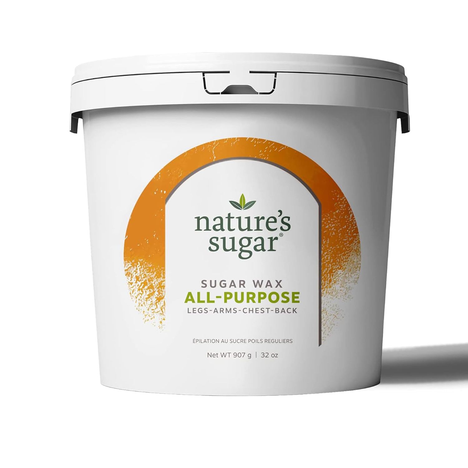 Natures Sugar Wax All-Purpose Sugaring Paste for Legs, Back, Arms, Chest - 35oz - Beginner-Friendly Sugar Wax Hair Removal for All Skin Types - Vegan &amp; Cruelty-Free