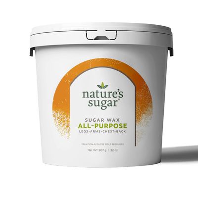 Natures Sugar Wax All-Purpose Sugaring Paste for Legs, Back, Arms, Chest - 35oz - Beginner-Friendly Sugar Wax Hair Removal for All Skin Types - Vegan &amp; Cruelty-Free