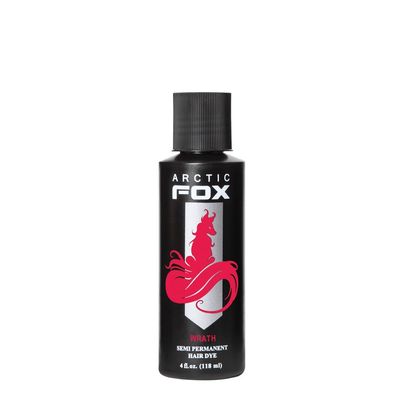 ARCTIC FOX Vegan and Cruelty-Free Semi-Permanent Hair Color Dye (4 Fl Oz, WRATH)