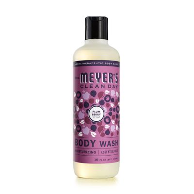 MRS. MEYER&#39;S CLEAN DAY Body Wash, Plumberry, 16 Fl Oz (Pack of 1)