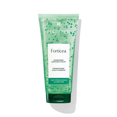Rene Furterer Forticea Strengthening Revitalizing Shampoo - Formulated with Guarana Extract, Rosemary, Vitamin B3 and B5, - Sulfate, Paraben &amp; Silicone Free, 6.7Fl Oz