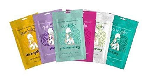 Que Bella174; Face Mask Pamper Pack - 6ct