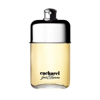 Cacharel Pour Homme, Eau de Toilette for Men, Woody, Spicy With Notes of Bergamot &amp; Cedarwood, 3.4 Fl. Oz.